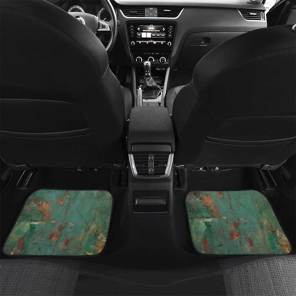 Burkina Faso Thomas Sankara Car Mats with Military Stance and Anti-Imperialist Quote Tribute Design - Wonder Print Shop