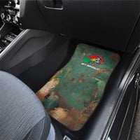 Burkina Faso Thomas Sankara Car Mats with Military Stance and Anti-Imperialist Quote Tribute Design - Wonder Print Shop