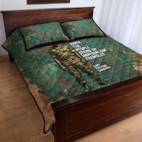 Burkina Faso Thomas Sankara Quilt Bed Set with Military Stance and Anti-Imperialist Quote Tribute Design - Wonder Print Shop