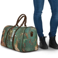 Burkina Faso Thomas Sankara Travel Bag with Military Stance and Anti-Imperialist Quote Tribute Design - Wonder Print Shop