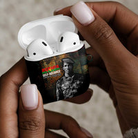 Thomas Sankara AirPods Case Burkina Faso Africa Self-Reliance Message and Military Portrait - Wonder Print Shop