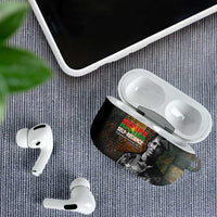 Thomas Sankara AirPods Case Burkina Faso Africa Self-Reliance Message and Military Portrait - Wonder Print Shop