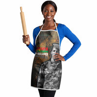 Thomas Sankara Apron Burkina Faso Africa Self-Reliance Message and Military Portrait - Wonder Print Shop