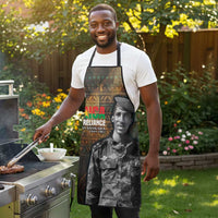 Thomas Sankara Apron Burkina Faso Africa Self-Reliance Message and Military Portrait - Wonder Print Shop
