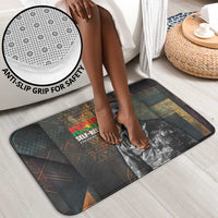 Thomas Sankara Bathroom Set Burkina Faso Africa Self-Reliance Message and Military Portrait - Wonder Print Shop