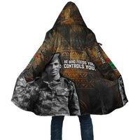Thomas Sankara Cloak Burkina Faso Africa Self-Reliance Message and Military Portrait - Wonder Print Shop