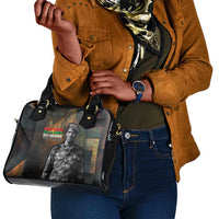 Thomas Sankara Shoulder Handbag Burkina Faso Africa Self-Reliance Message and Military Portrait - Wonder Print Shop