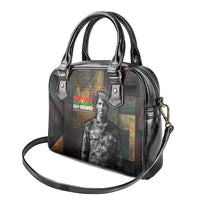 Thomas Sankara Shoulder Handbag Burkina Faso Africa Self-Reliance Message and Military Portrait - Wonder Print Shop