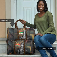 Thomas Sankara Travel Bag Burkina Faso Africa Self-Reliance Message and Military Portrait - Wonder Print Shop