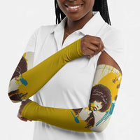 Angela Davis Arm Sleeves Bold Pop Art Style Freedom Is a Constant Struggle Quote Civil Rights Activist - Wonder Print Shop