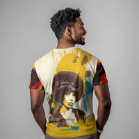 Angela Davis T shirt Bold Pop Art Style Freedom Is a Constant Struggle Quote Civil Rights Activist TS04
