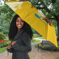 Angela Davis Umbrella Bold Pop Art Style Freedom Is a Constant Struggle Quote Civil Rights Activist - Wonder Print Shop