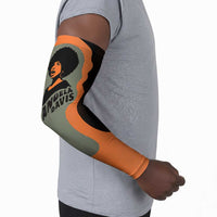 Angela Davis Arm Sleeves Retro Graphic Design I Am Changing the Things I Cannot Accept Quote Civil Rights Empowerment Tribute - Wonder Print Shop