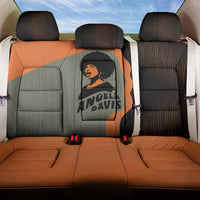 Angela Davis Back Car Seat Cover Retro Graphic Design I Am Changing the Things I Cannot Accept Quote Civil Rights Empowerment Tribute - Wonder Print Shop