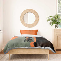 Angela Davis Bedding Set Retro Graphic Design I Am Changing the Things I Cannot Accept Quote Civil Rights Empowerment Tribute - Wonder Print Shop