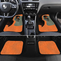 Angela Davis Car Mats Retro Graphic Design I Am Changing the Things I Cannot Accept Quote Civil Rights Empowerment Tribute - Wonder Print Shop
