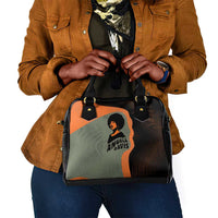 Angela Davis Shoulder Handbag Retro Graphic Design I Am Changing the Things I Cannot Accept Quote Civil Rights Empowerment Tribute - Wonder Print Shop