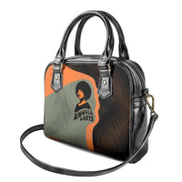 Angela Davis Shoulder Handbag Retro Graphic Design I Am Changing the Things I Cannot Accept Quote Civil Rights Empowerment Tribute - Wonder Print Shop