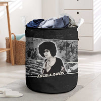 Angela Davis Laundry Basket Protest Design Liberating Minds and Society Quote Civil Rights Movement - Wonder Print Shop