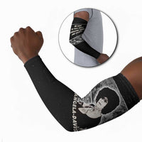 Angela Davis Arm Sleeves Protest Design Liberating Minds and Society Quote Civil Rights Movement - Wonder Print Shop