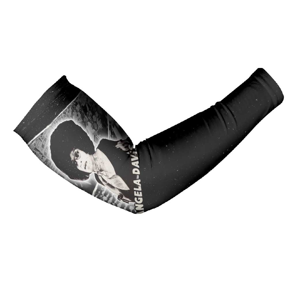 Angela Davis Arm Sleeves Protest Design Liberating Minds and Society Quote Civil Rights Movement - Wonder Print Shop