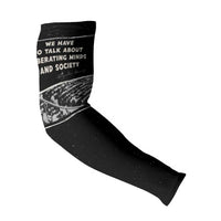 Angela Davis Arm Sleeves Protest Design Liberating Minds and Society Quote Civil Rights Movement - Wonder Print Shop