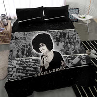 Angela Davis Bedding Set Protest Design Liberating Minds and Society Quote Civil Rights Movement - Wonder Print Shop