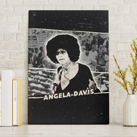 Angela Davis Canvas Wall Art Protest Design Liberating Minds and Society Quote Civil Rights Movement - Wonder Print Shop