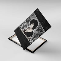 Angela Davis Canvas Wall Art Protest Design Liberating Minds and Society Quote Civil Rights Movement - Wonder Print Shop