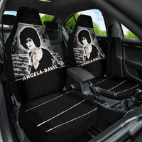 Angela Davis Car Seat Cover Protest Design Liberating Minds and Society Quote Civil Rights Movement - Wonder Print Shop