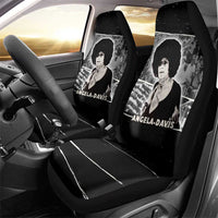 Angela Davis Car Seat Cover Protest Design Liberating Minds and Society Quote Civil Rights Movement - Wonder Print Shop