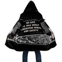 Angela Davis Cloak Protest Design Liberating Minds and Society Quote Civil Rights Movement - Wonder Print Shop