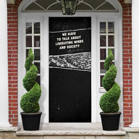 Angela Davis Door Cover Protest Design Liberating Minds and Society Quote Civil Rights Movement - Wonder Print Shop