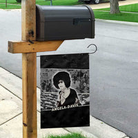 Angela Davis Garden Flag Protest Design Liberating Minds and Society Quote Civil Rights Movement - Wonder Print Shop
