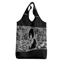 Angela Davis Grocery Bag Protest Design Liberating Minds and Society Quote Civil Rights Movement - Wonder Print Shop
