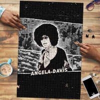 Angela Davis Puzzle Protest Design Liberating Minds and Society Quote Civil Rights Movement - Wonder Print Shop