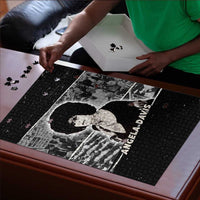Angela Davis Puzzle Protest Design Liberating Minds and Society Quote Civil Rights Movement - Wonder Print Shop