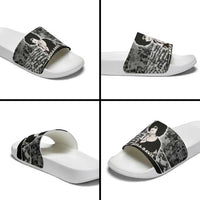 Angela Davis Slide Sandals Protest Design Liberating Minds and Society Quote Civil Rights Movement - Wonder Print Shop