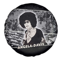 Angela Davis Spare Tire Cover Protest Design Liberating Minds and Society Quote Civil Rights Movement - Wonder Print Shop