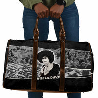 Angela Davis Travel Bag Protest Design Liberating Minds and Society Quote Civil Rights Movement - Wonder Print Shop