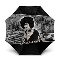 Angela Davis Umbrella Protest Design Liberating Minds and Society Quote Civil Rights Movement - Wonder Print Shop