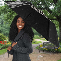 Angela Davis Umbrella Protest Design Liberating Minds and Society Quote Civil Rights Movement - Wonder Print Shop
