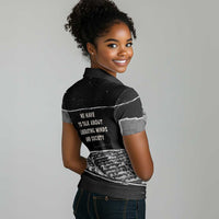 Angela Davis Women Polo Shirt Protest Design Liberating Minds and Society Quote Civil Rights Movement TS04