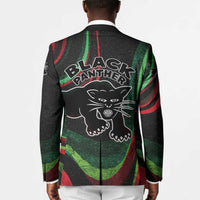 Huey P. Newton Blazer Swirl Design Black Panther Party Symbol Revolutionary Tribute - Wonder Print Shop