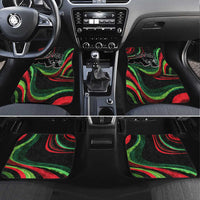Huey P. Newton Car Mats Swirl Design Black Panther Party Symbol Revolutionary Tribute - Wonder Print Shop