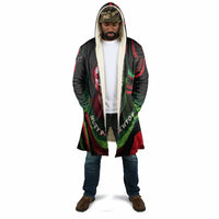Huey P. Newton Cloak Swirl Design Black Panther Party Symbol Revolutionary Tribute - Wonder Print Shop