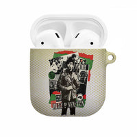 Huey P. Newton AirPods Case Black Panther Collage Design Civil Rights Movement Theme Revolutionary Tribute - Wonder Print Shop