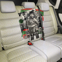 Huey P. Newton Back Car Seat Cover Black Panther Collage Design Civil Rights Movement Theme Revolutionary Tribute - Wonder Print Shop