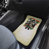 Huey P. Newton Car Mats Black Panther Collage Design Civil Rights Movement Theme Revolutionary Tribute - Wonder Print Shop