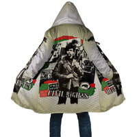 Huey P. Newton Cloak Black Panther Collage Design Civil Rights Movement Theme Revolutionary Tribute - Wonder Print Shop